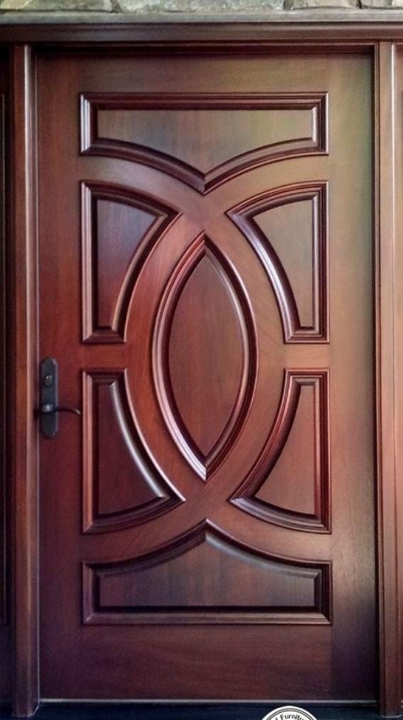 Decorative Wooden Entrance Door
